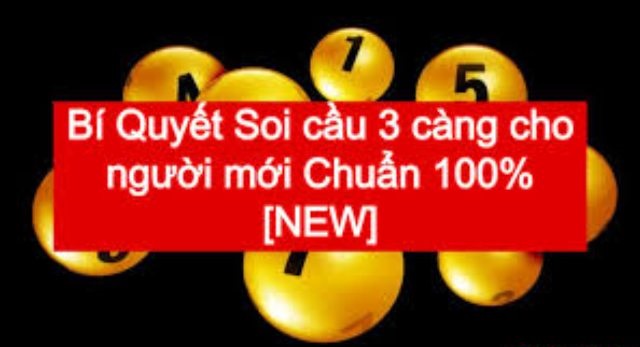 Một số lưu ý quan trong khi soi cầu ba càng miền bắc.