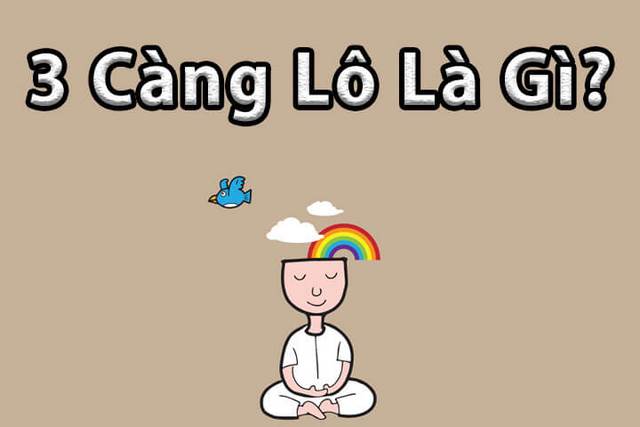 Khái niệm soi cầu 3 càng lô là gì